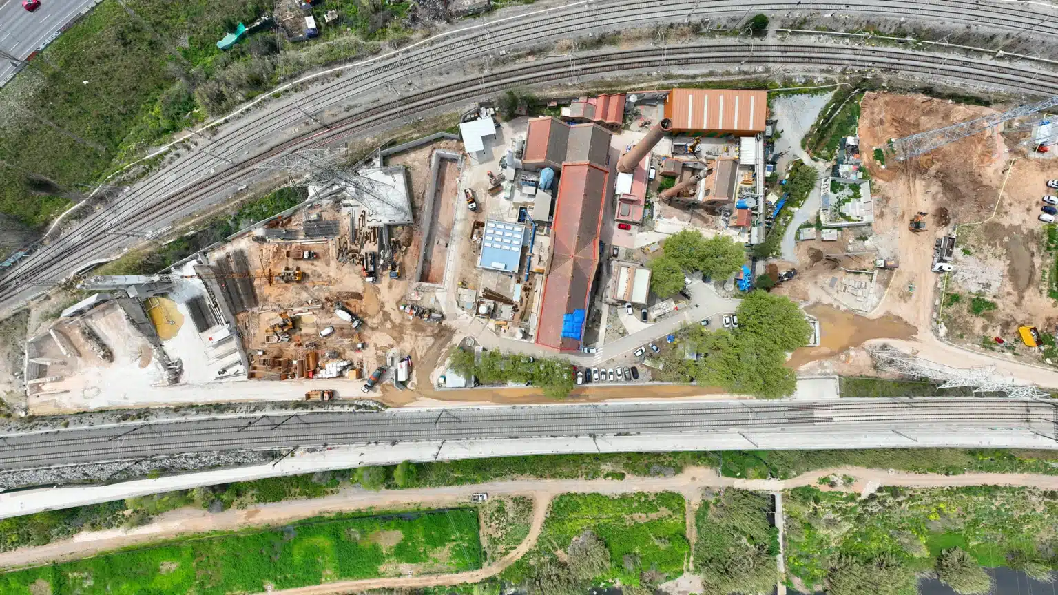 seguimiento audiovisual de obras con drones y cámaras de timelapse