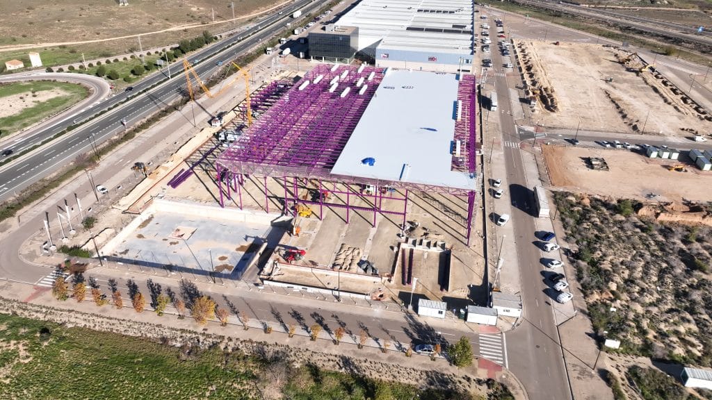 Seguimiento de obra con dron